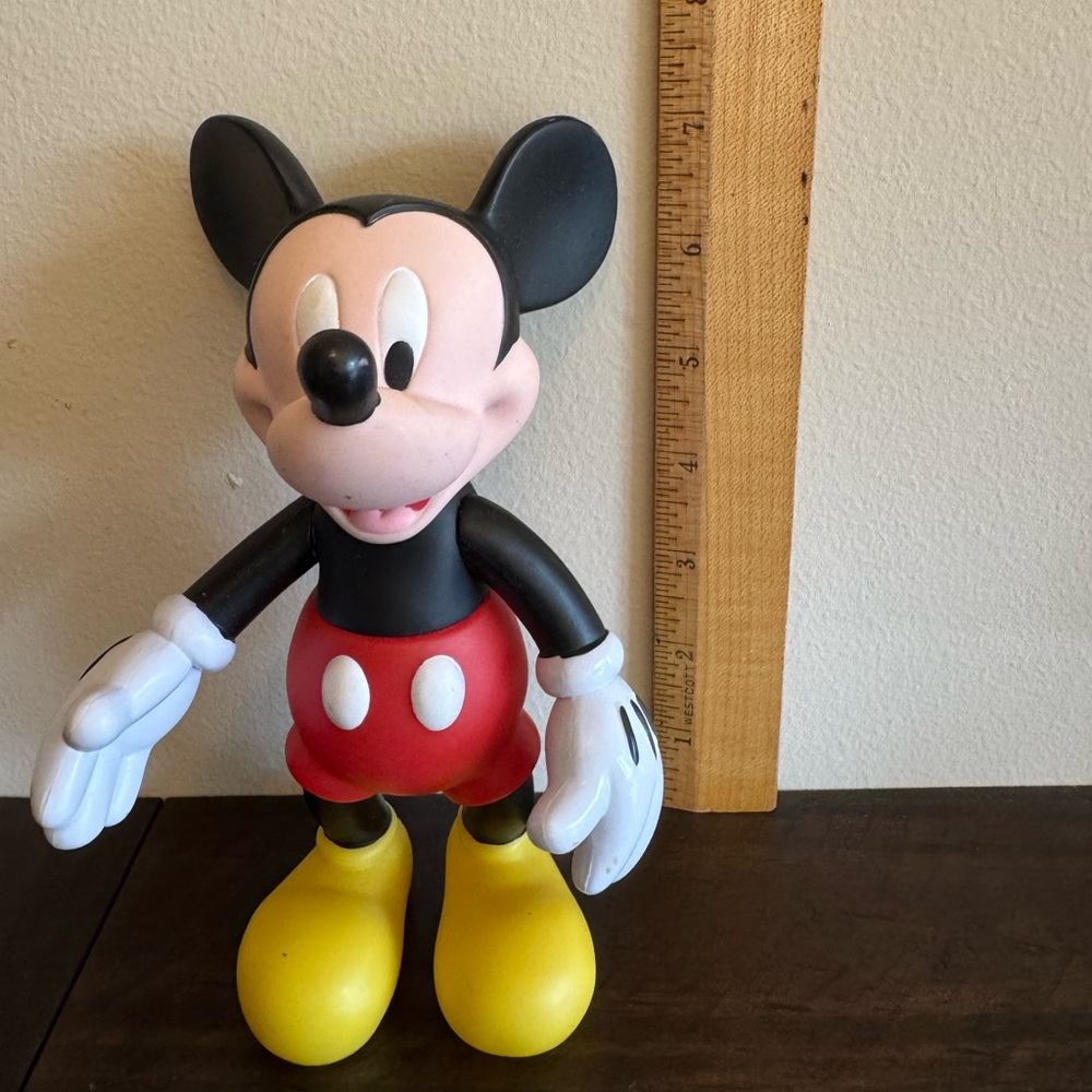 Vintage Disney Mickey Mouse 7" Figure Poseable